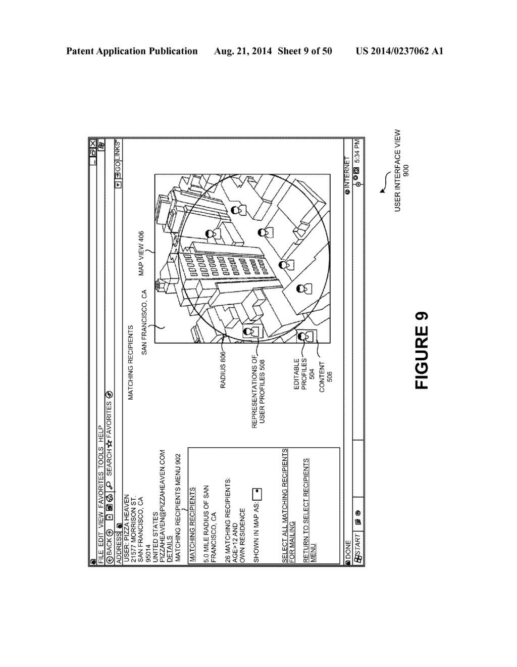 DIRECT MAILING IN A GEO-SPATIAL ENVIRONMENT - diagram, schematic, and image 10