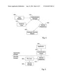 MOBILE COMMUNICATION SYSTEM IMPLEMENTING INTEGRATION OF MULTIPLE LOGINS OF     MOBILE DEVICE APPLICATIONS diagram and image