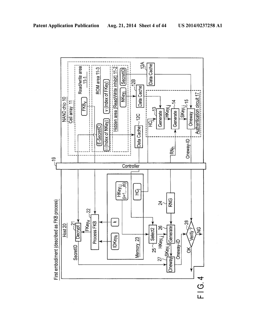 DEVICE AND AUTHENTICATION METHOD THEREFOR - diagram, schematic, and image 05