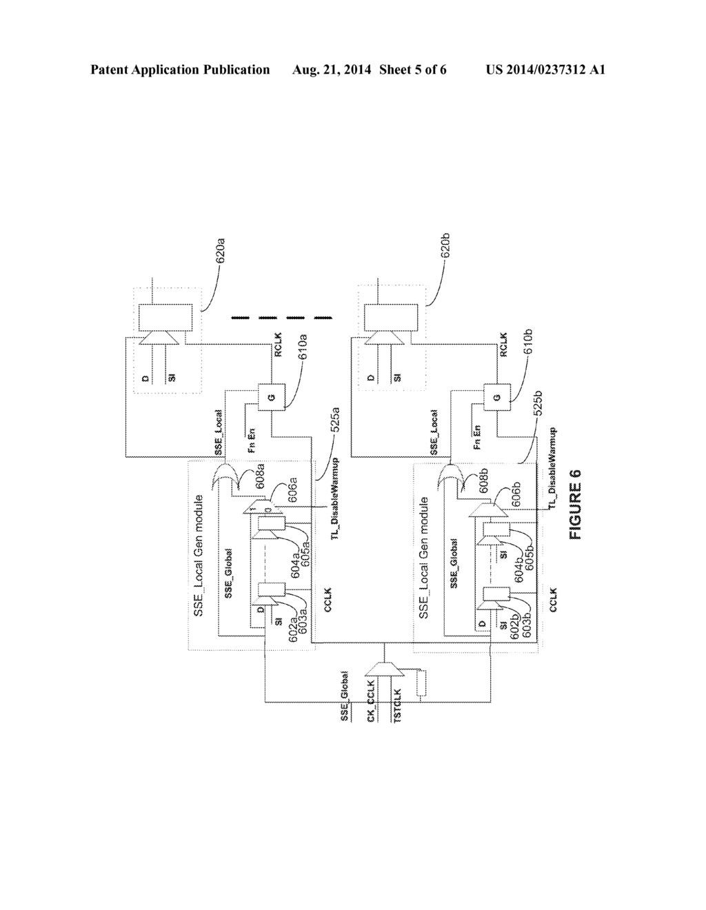 Scan Warmup Scheme for Mitigating DI/DT During Scan Test - diagram, schematic, and image 06