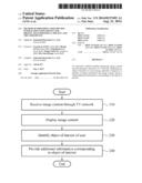 METHOD OF PROVIDING USER SPECIFIC INTERACTION USING DEVICE AND DIGITAL     TELEVISION(DTV), THE DTV, AND THE USER DEVICE diagram and image