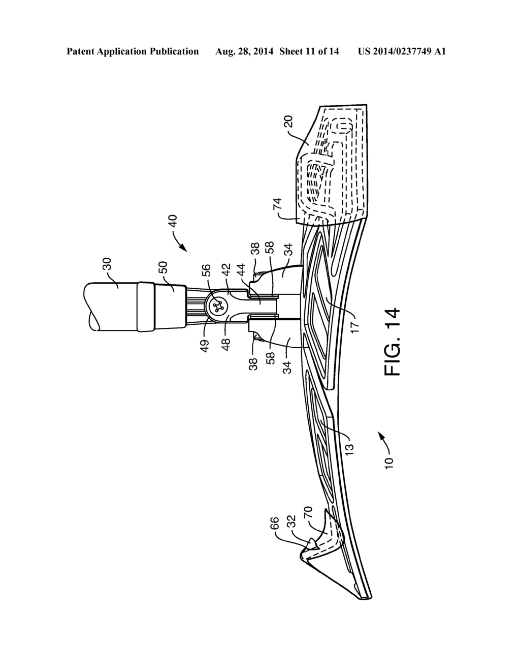 Flexible Mop Head - diagram, schematic, and image 12