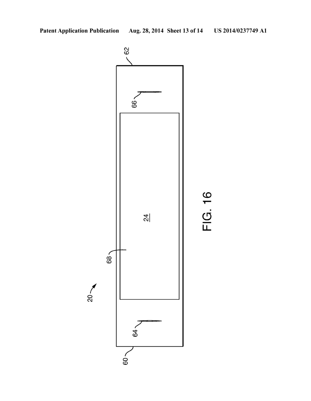 Flexible Mop Head - diagram, schematic, and image 14