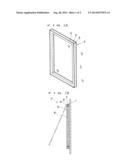 DISPLAY MEMBER USED BY BEING ATTACHED ON WINDOW PANE, ETC. diagram and image