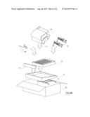 METHOD OF ASSEMBLING, DISSEMBLING AND SHIPPING A READY TO ASSEMBLE     RECLINER diagram and image