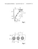 CONVEYOR REGION BORDER FOR AN AGRICULTURAL HARVESTER, IN PARTICULAR A     FORAGE HARVESTER diagram and image