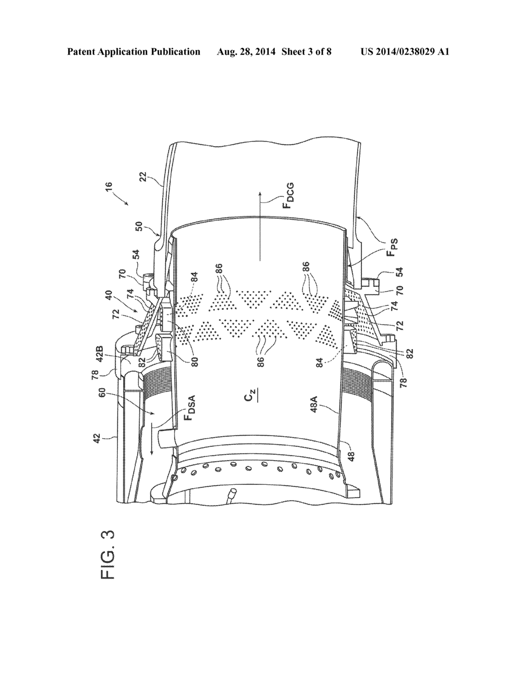 FLOW CONDITIONER IN A COMBUSTOR OF A GAS TURBINE ENGINE - diagram, schematic, and image 04