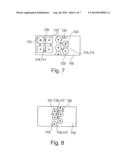 IMPINGEMENT-EFFUSION COOLED TILE OF A GAS-TURBINE COMBUSTION CHAMBER WITH     ELONGATED EFFUSION HOLES diagram and image