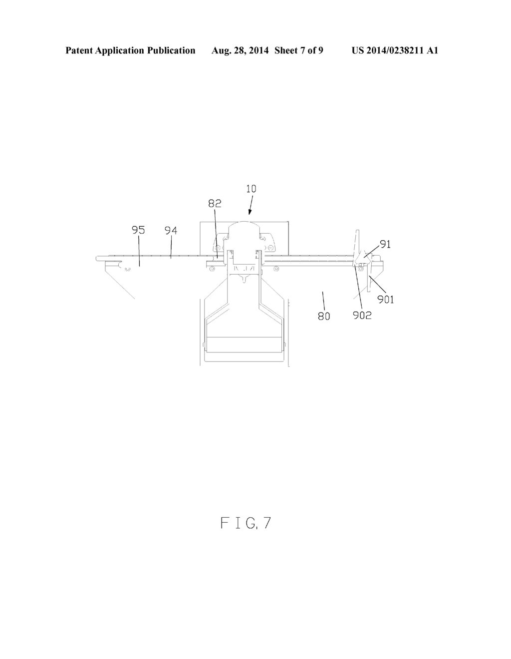 Paper cutting machine - diagram, schematic, and image 08