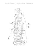 SUPPORTING DEVICE FOR MOUNTING A FURROW DEVICE ON A SEED TUBE diagram and image