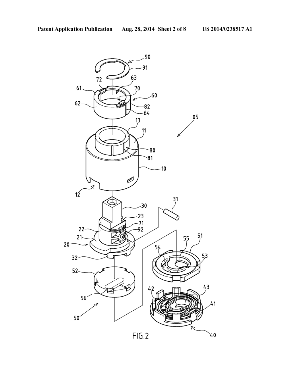 CERAMIC WATER CONTROL VALVE - diagram, schematic, and image 03