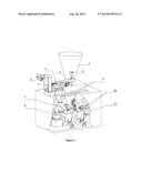 ELECTRIC WEIGH PACKER AND A WEIGHING METHOD ACCORDING TO THE PARTICLE     NUMBERS diagram and image