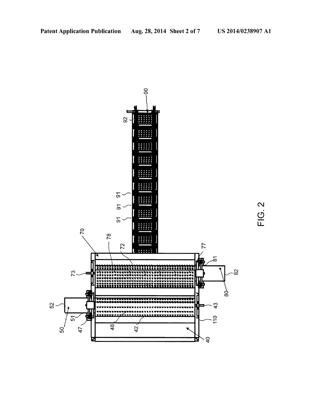 APPARATUS AND METHOD FOR SEPARATING NUTS OF DIFFERENT BUOYANCY IN A LIQUID - diagram, schematic, and image 03