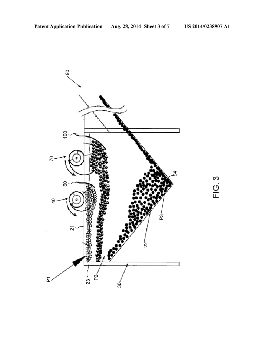 APPARATUS AND METHOD FOR SEPARATING NUTS OF DIFFERENT BUOYANCY IN A LIQUID - diagram, schematic, and image 04