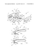 Removable Gripping Device for a Cooking Vessel with an Anti-Return     Mechanism Consisting of a Rotating Tightening Arm diagram and image