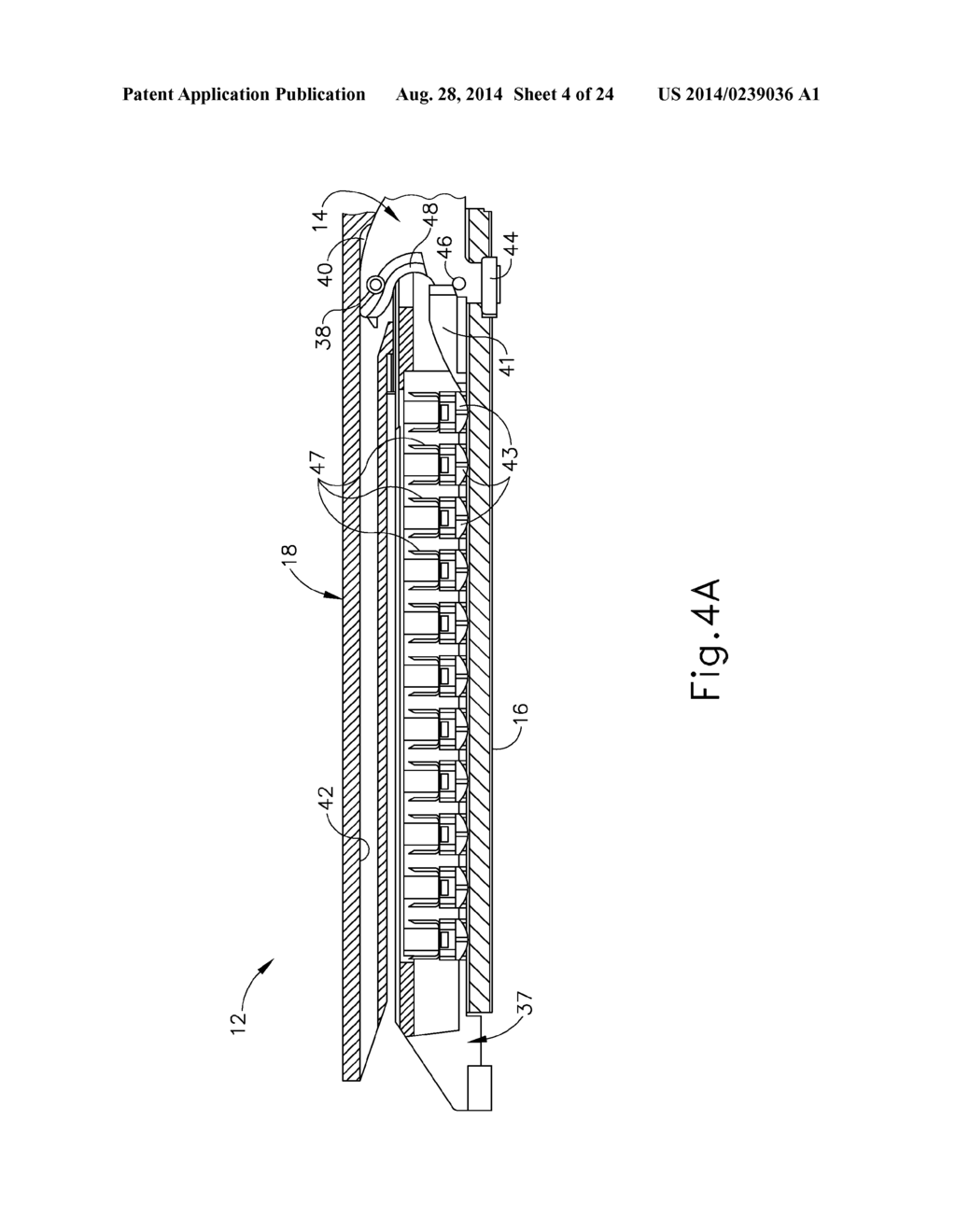 JAW CLOSURE FEATURE FOR END EFFECTOR OF SURGICAL INSTRUMENT - diagram, schematic, and image 05