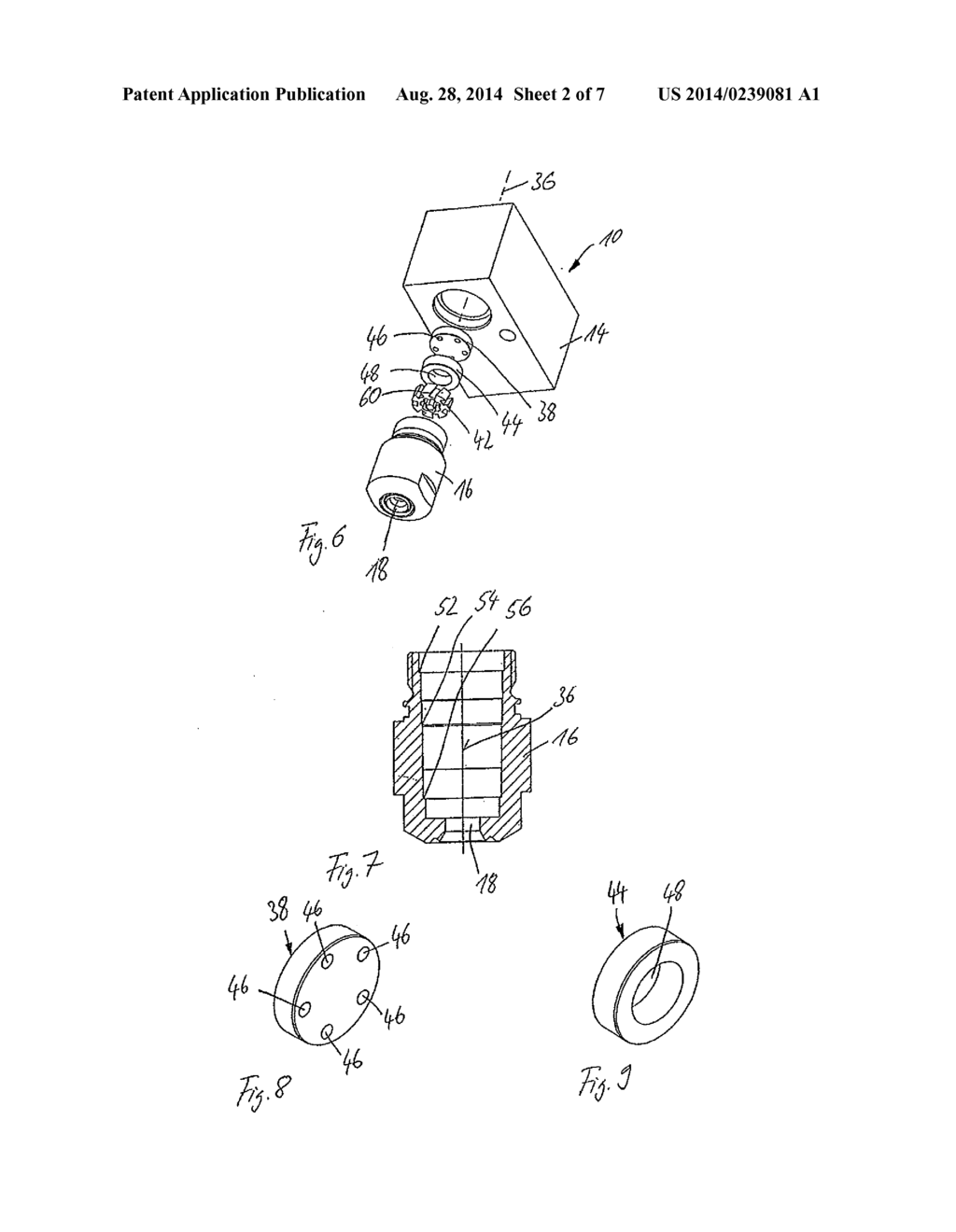 TWO-SUBSTANCE NOZZLE AND METHOD FOR SPRAYING A LIQUID-GAS MIXTURE - diagram, schematic, and image 03