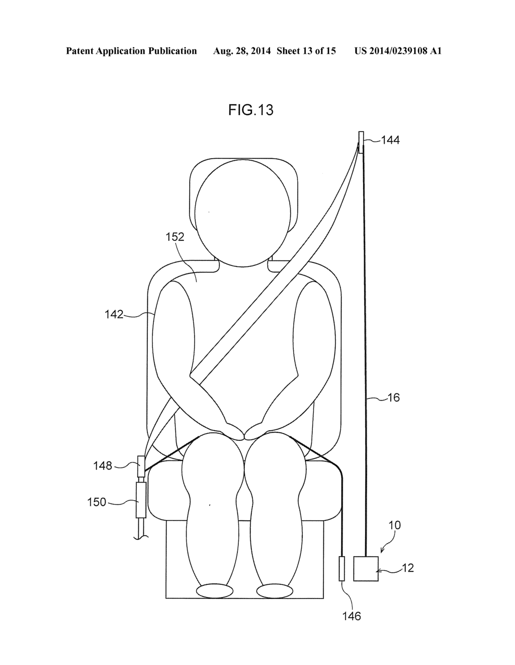 WEBBING TAKE-UP DEVICE - diagram, schematic, and image 14