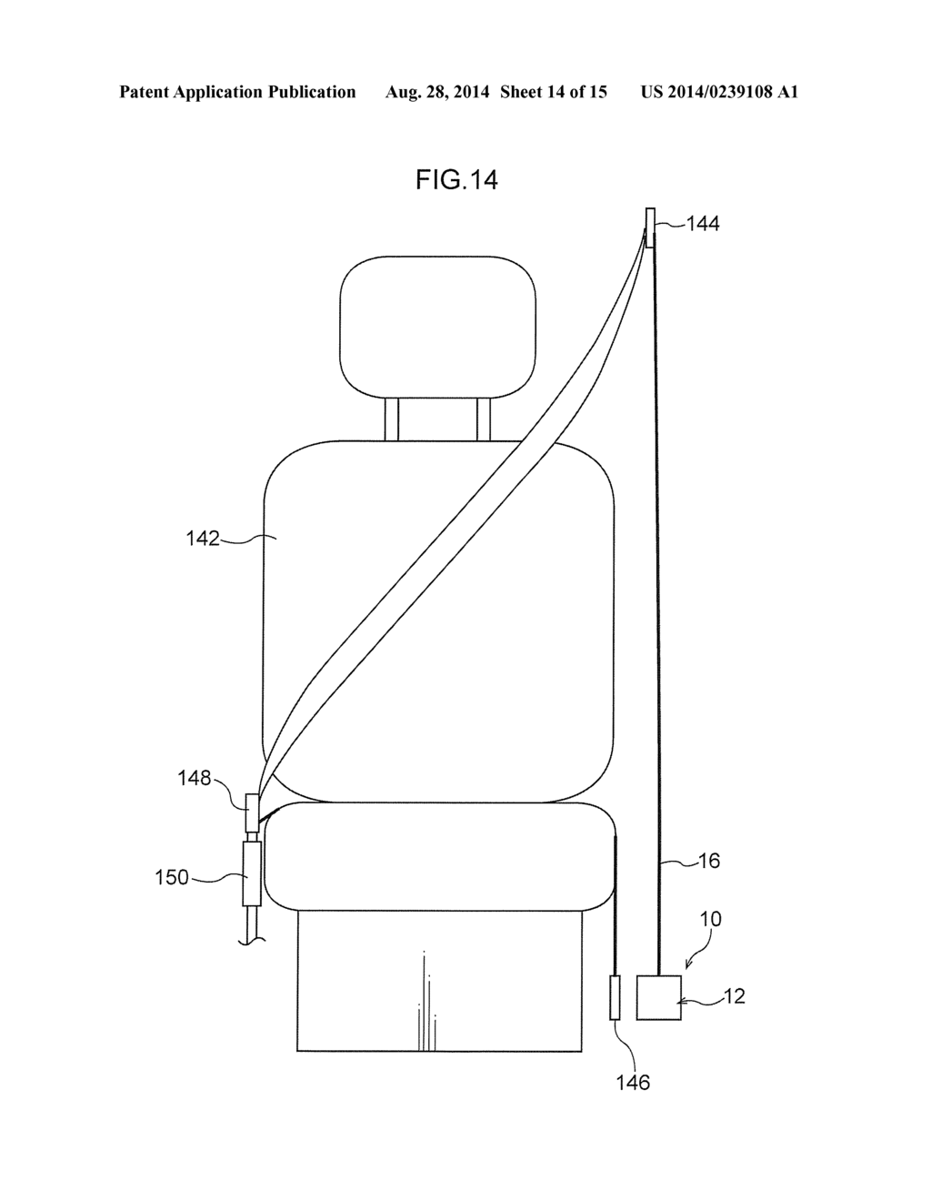 WEBBING TAKE-UP DEVICE - diagram, schematic, and image 15