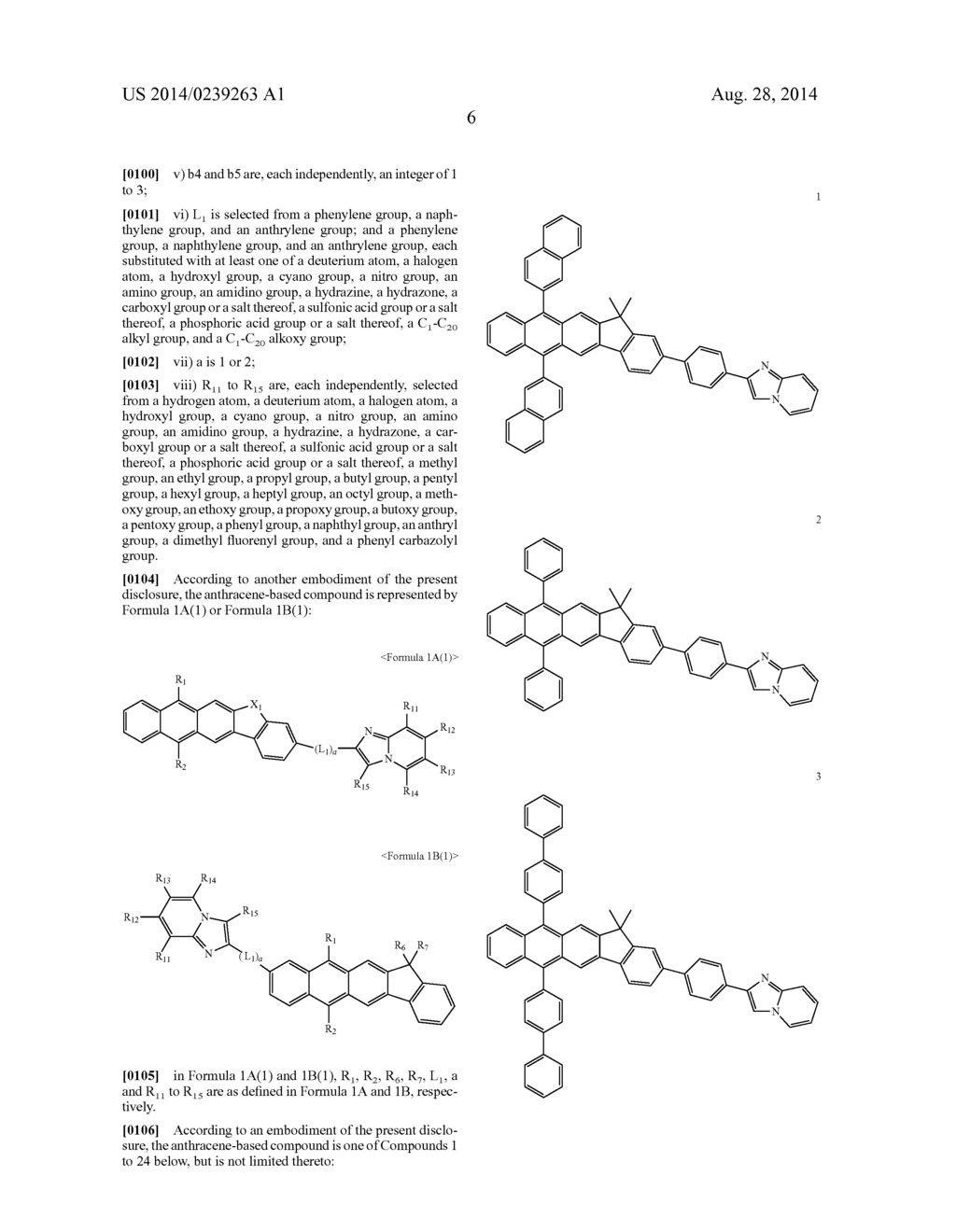 ANTHRACENE-BASED COMPOUND AND ORGANIC LIGHT EMITTING DIODE COMPRISING THE     SAME - diagram, schematic, and image 08