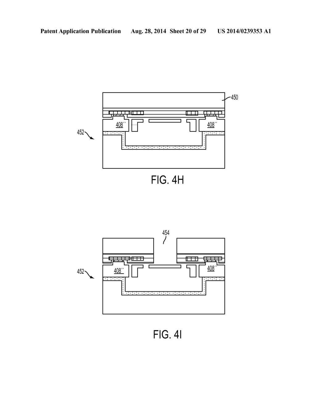 METHOD FOR MEMS STRUCTURE WITH DUAL-LEVEL STRUCTURAL LAYER AND ACOUSTIC     PORT - diagram, schematic, and image 21