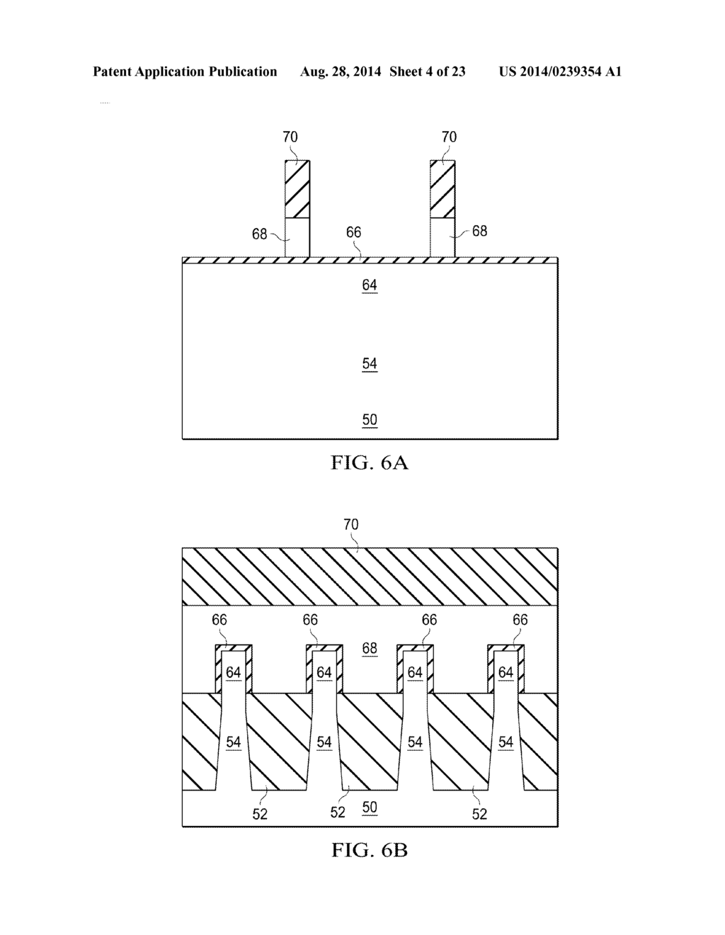 FinFETs and Methods for Forming the Same - diagram, schematic, and image 05