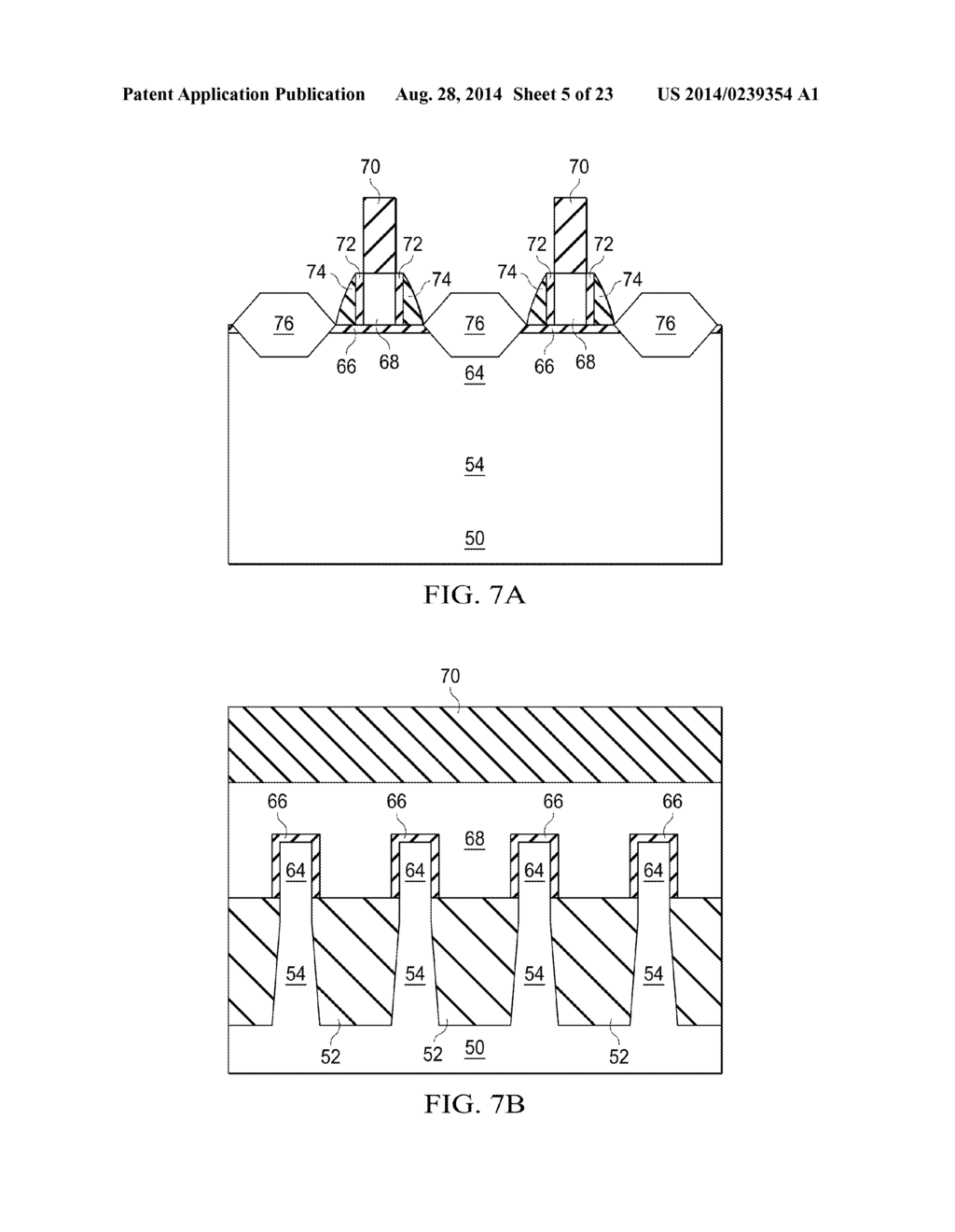 FinFETs and Methods for Forming the Same - diagram, schematic, and image 06