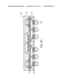 Peripheral Electrical Connection of Package on Package diagram and image