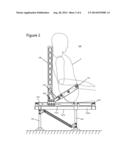 AIRCRAFT SEAT ENERGY ABSORBING DEVICE FOR OCCUPANT RESTRAINT diagram and image