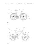 WHEEL FOR AT LEAST PARTIALLY MUSCLE-POWERED VEHICLES AND IN PARTICULAR     BICYCLES diagram and image