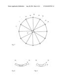 WHEEL FOR AT LEAST PARTIALLY MUSCLE-POWERED VEHICLES AND IN PARTICULAR     BICYCLES diagram and image