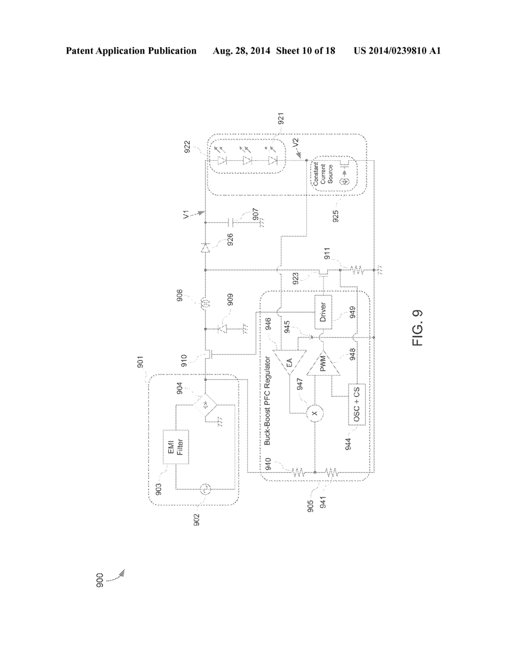 POWER FACTOR CORRECTION CONVERTER WITH CURRENT REGULATED OUTPUT - diagram, schematic, and image 11