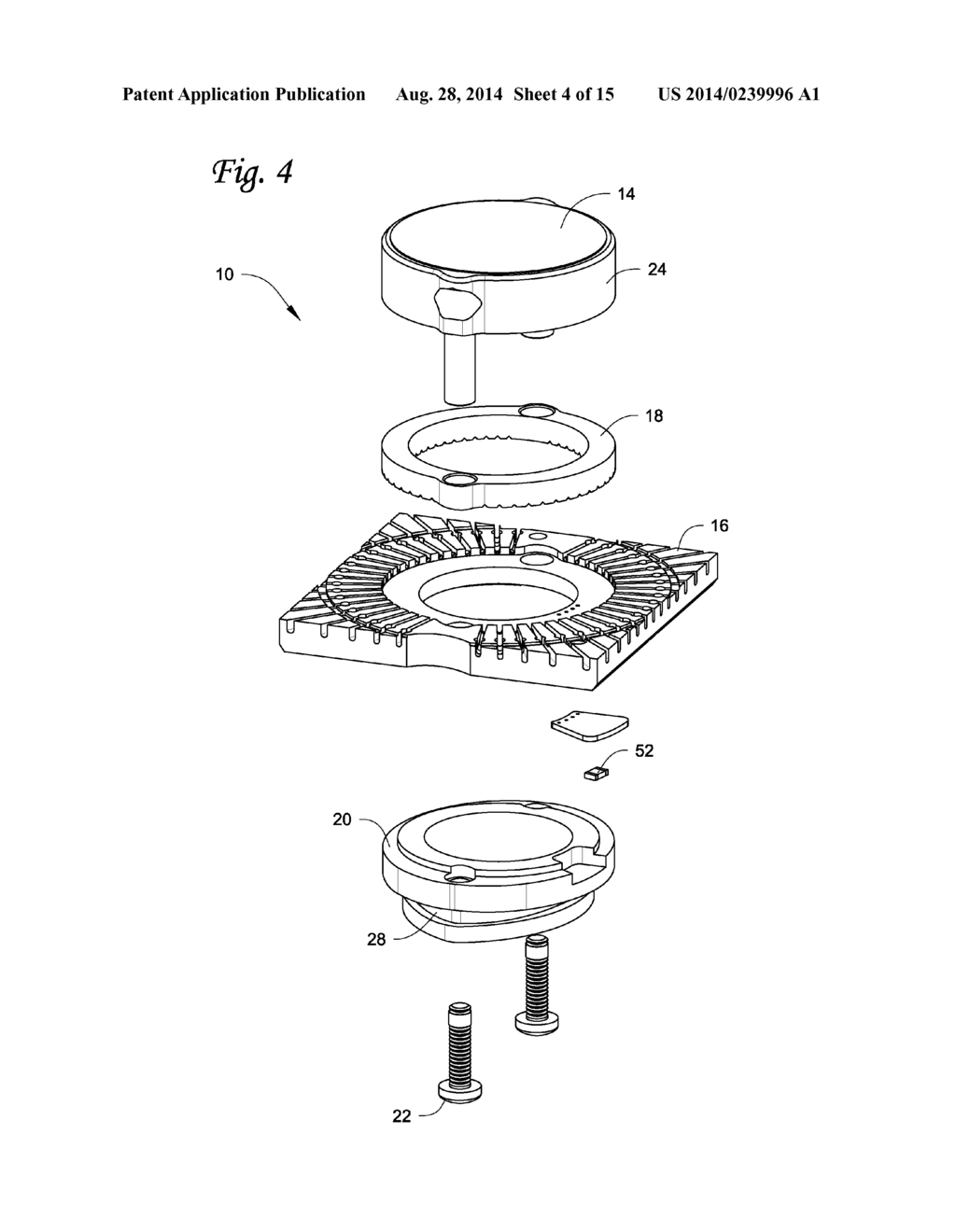 TEST APPARATUS HAVING A PROBE CARD AND CONNECTOR MECHANISM - diagram, schematic, and image 05