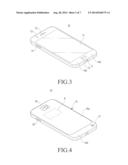 HEAT RADIATION ANTENNA DEVICE, PORTABLE TERMINAL AND BATTERY COVER     THEREWITH, AND METHOD FOR MANUFACTURING THE BATTERY COVER diagram and image