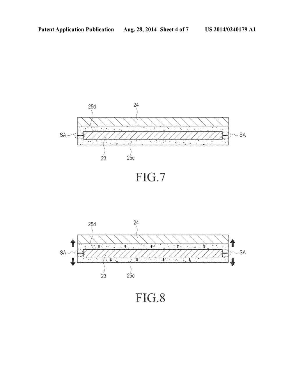 HEAT RADIATION ANTENNA DEVICE, PORTABLE TERMINAL AND BATTERY COVER     THEREWITH, AND METHOD FOR MANUFACTURING THE BATTERY COVER - diagram, schematic, and image 05