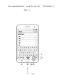 ELECTRONIC DEVICE HAVING TOUCH-SENSITIVE USER INTERFACE AND RELATED     OPERATING METHOD diagram and image