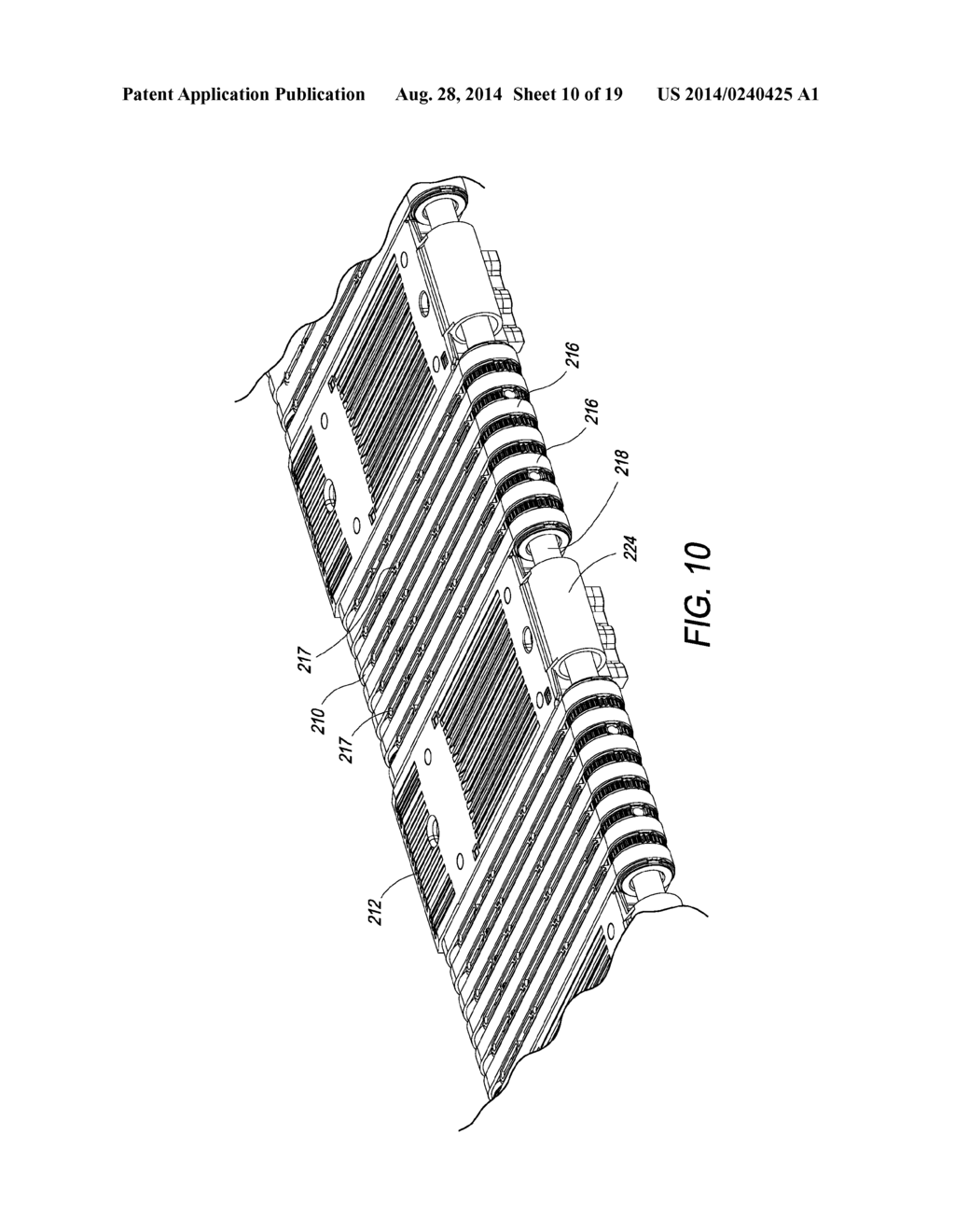 PRINTER WITH VACUUM BELT ASSEMBLY HAVING NON-APERTURED BELTS - diagram, schematic, and image 11