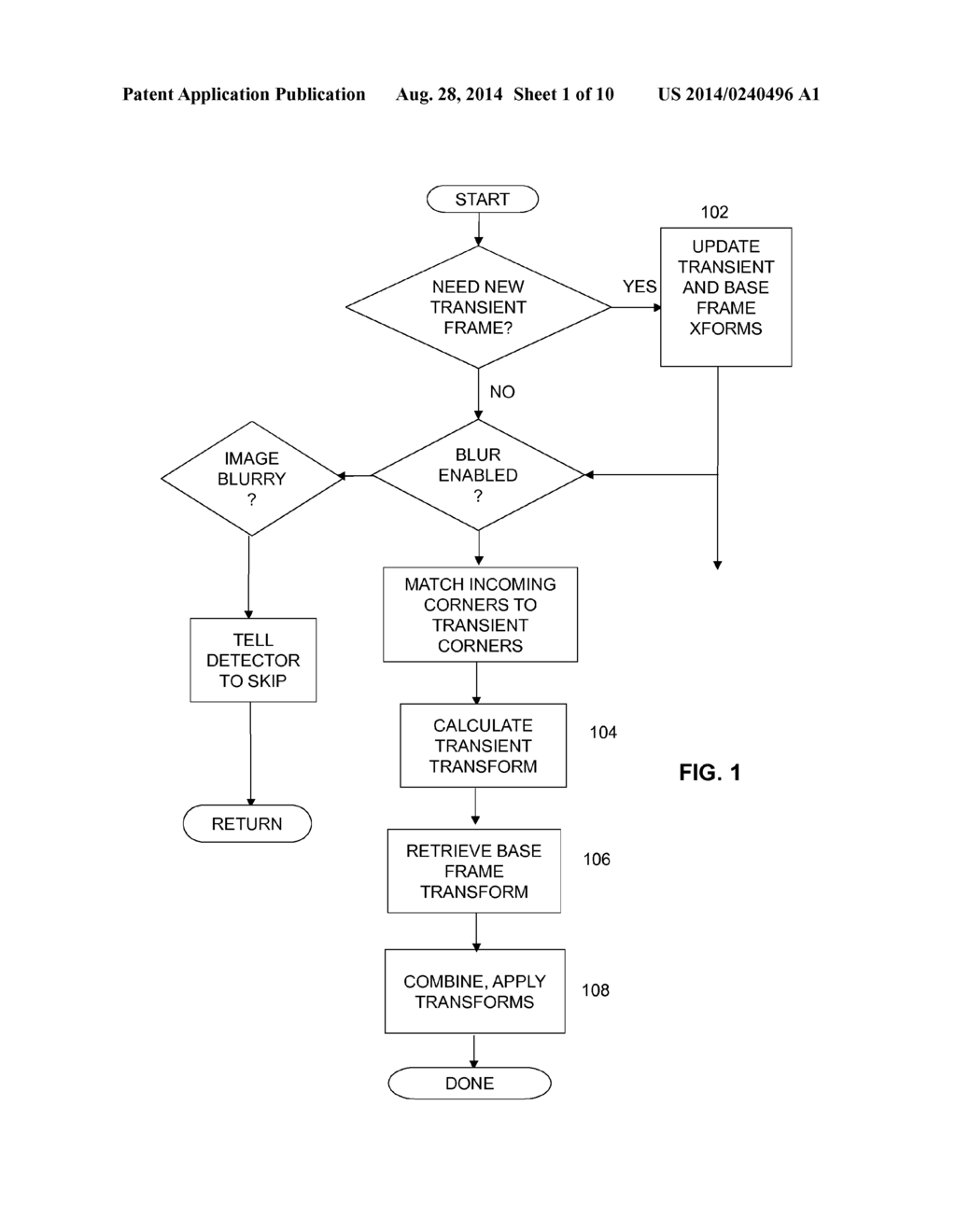 METHODS AND SYSTEMS FOR STABILIZING LIVE VIDEO IN THE PRESENCE OF     LONG-TERM IMAGE DRIFT - diagram, schematic, and image 02