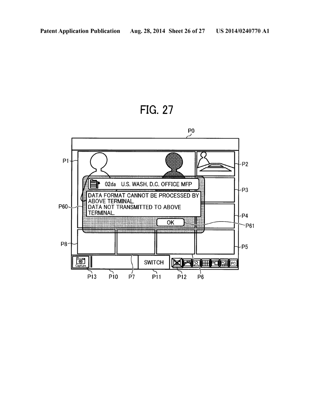 COMMUNICATION TERMINAL, COMMUNICATION MANAGEMENT SYSTEM, COMMUNICATION     METHOD, AND RECORDING MEDIUM STORING COMMUNICATION CONTROL PROGRAM - diagram, schematic, and image 27