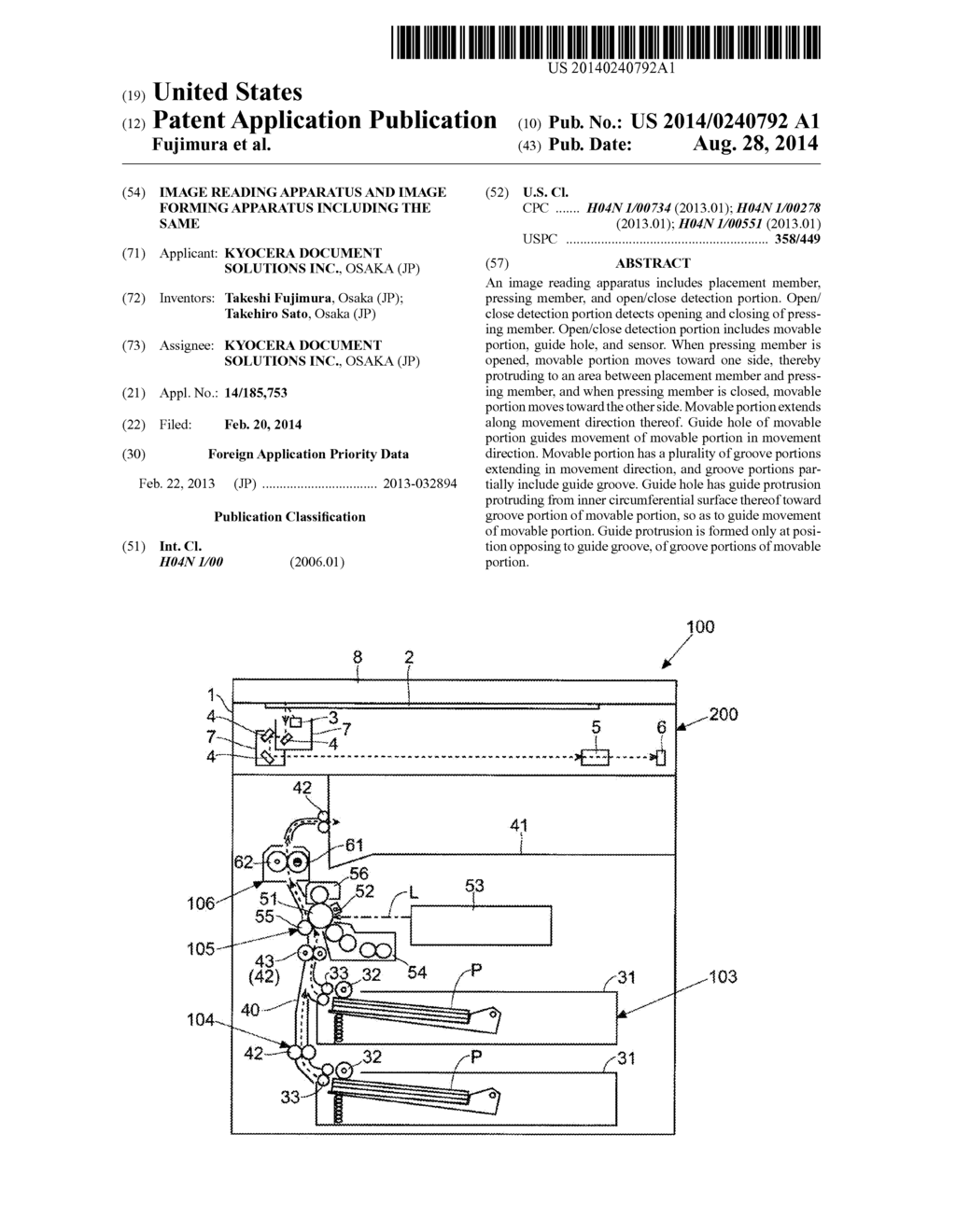 IMAGE READING APPARATUS AND IMAGE FORMING APPARATUS INCLUDING THE SAME - diagram, schematic, and image 01