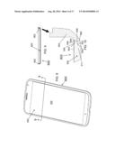 Electronic Device Having a Display and Method for Manufacture diagram and image