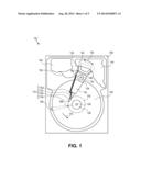 INTERFACE VOLTAGE CONTROL OPERATING POINT DETERMINATION IN A HARD DISK     DRIVE diagram and image