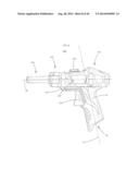 TEST AND MEASUREMENT DEVICE WITH A PISTOL-GRIP HANDLE diagram and image