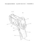 TEST AND MEASUREMENT DEVICE WITH A PISTOL-GRIP HANDLE diagram and image