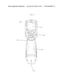 TEST AND MEASUREMENT DEVICE WITH A PISTOL-GRIP HANDLE diagram and image