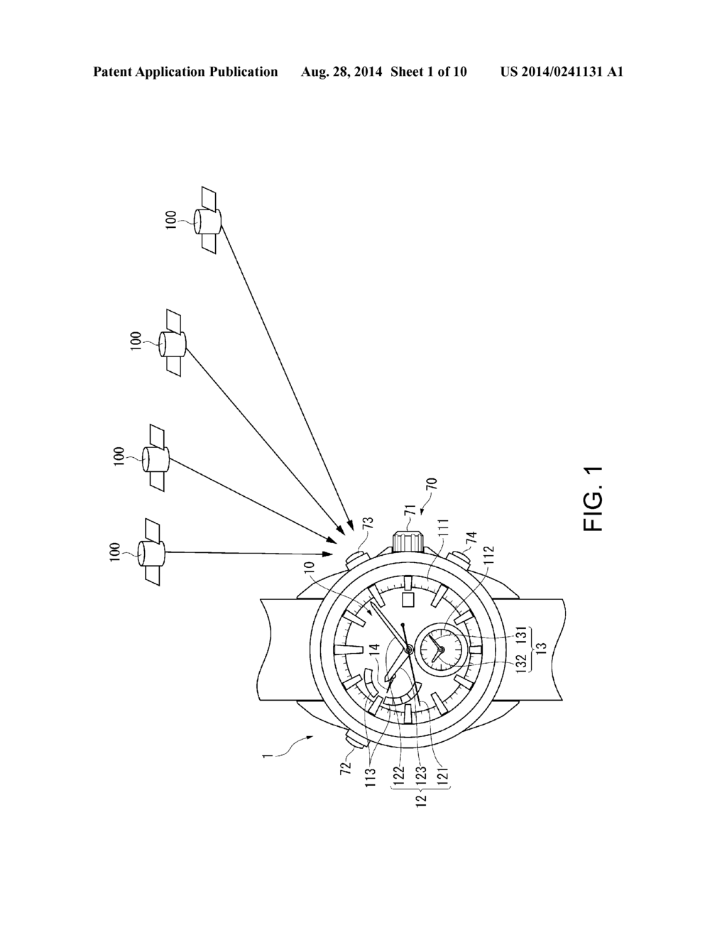 Electronic Timepiece - diagram, schematic, and image 02