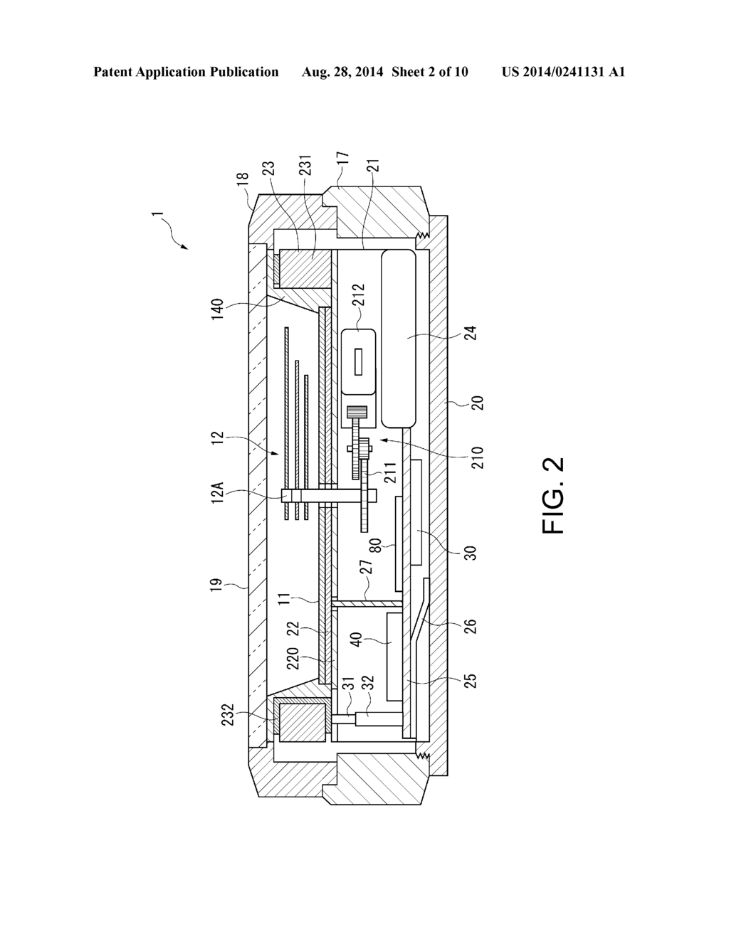 Electronic Timepiece - diagram, schematic, and image 03