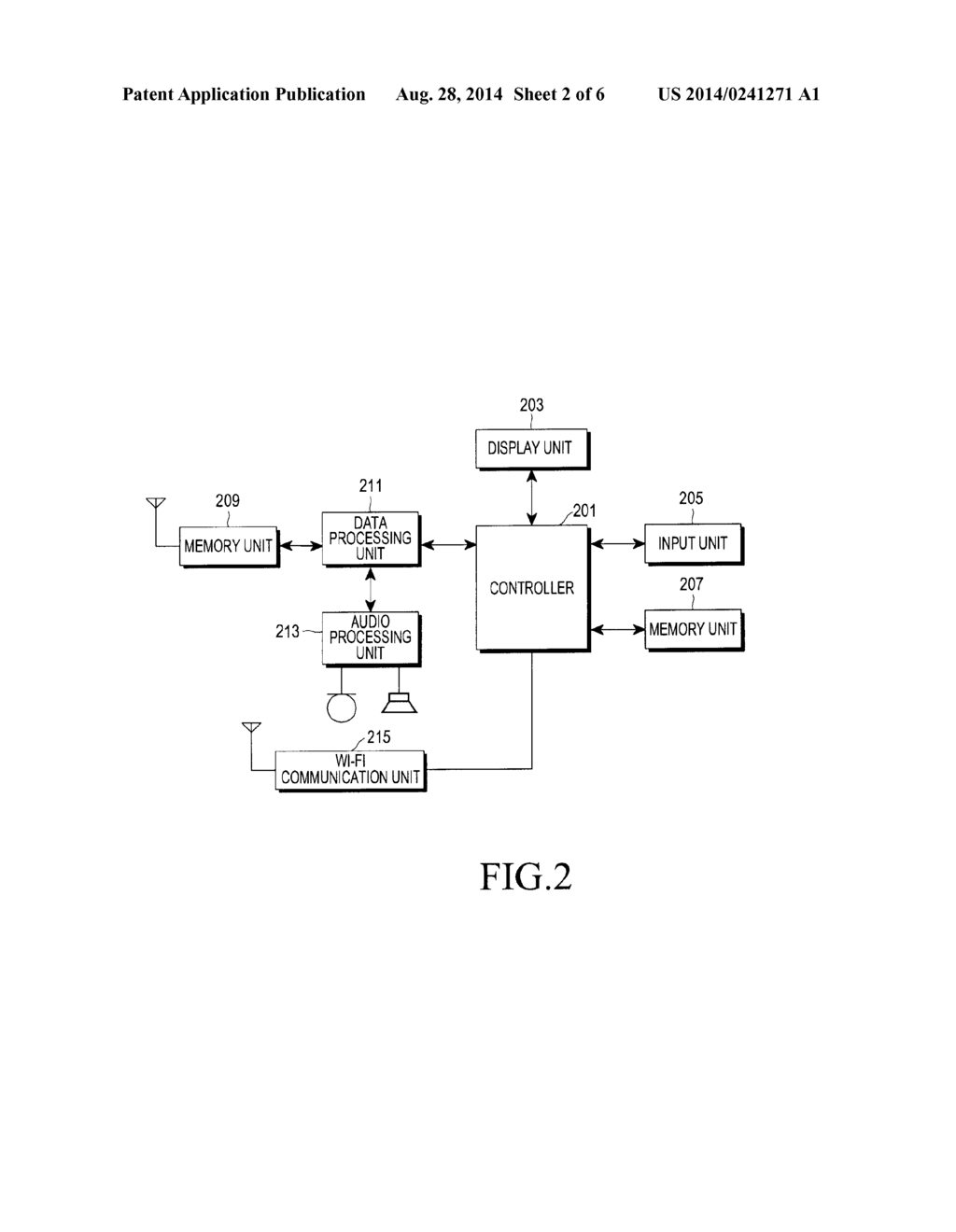 APPARATUS AND METHOD FOR PROVIDING A WIRELESS COMMUNICATION IN A PORTABLE     TERMINAL - diagram, schematic, and image 03