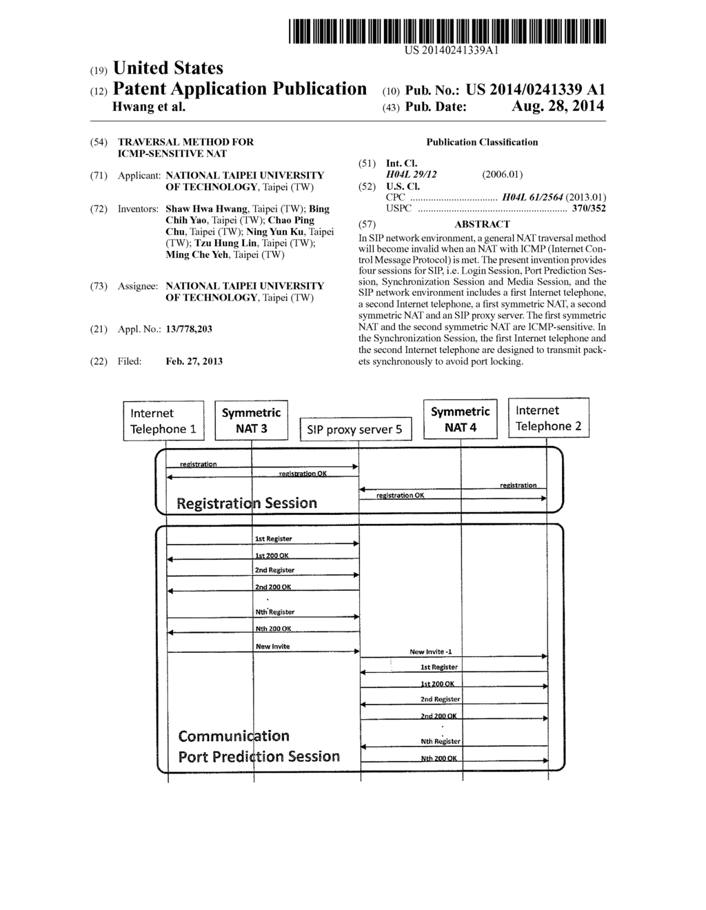 TRAVERSAL METHOD FOR ICMP-SENSITIVE NAT - diagram, schematic, and image 01