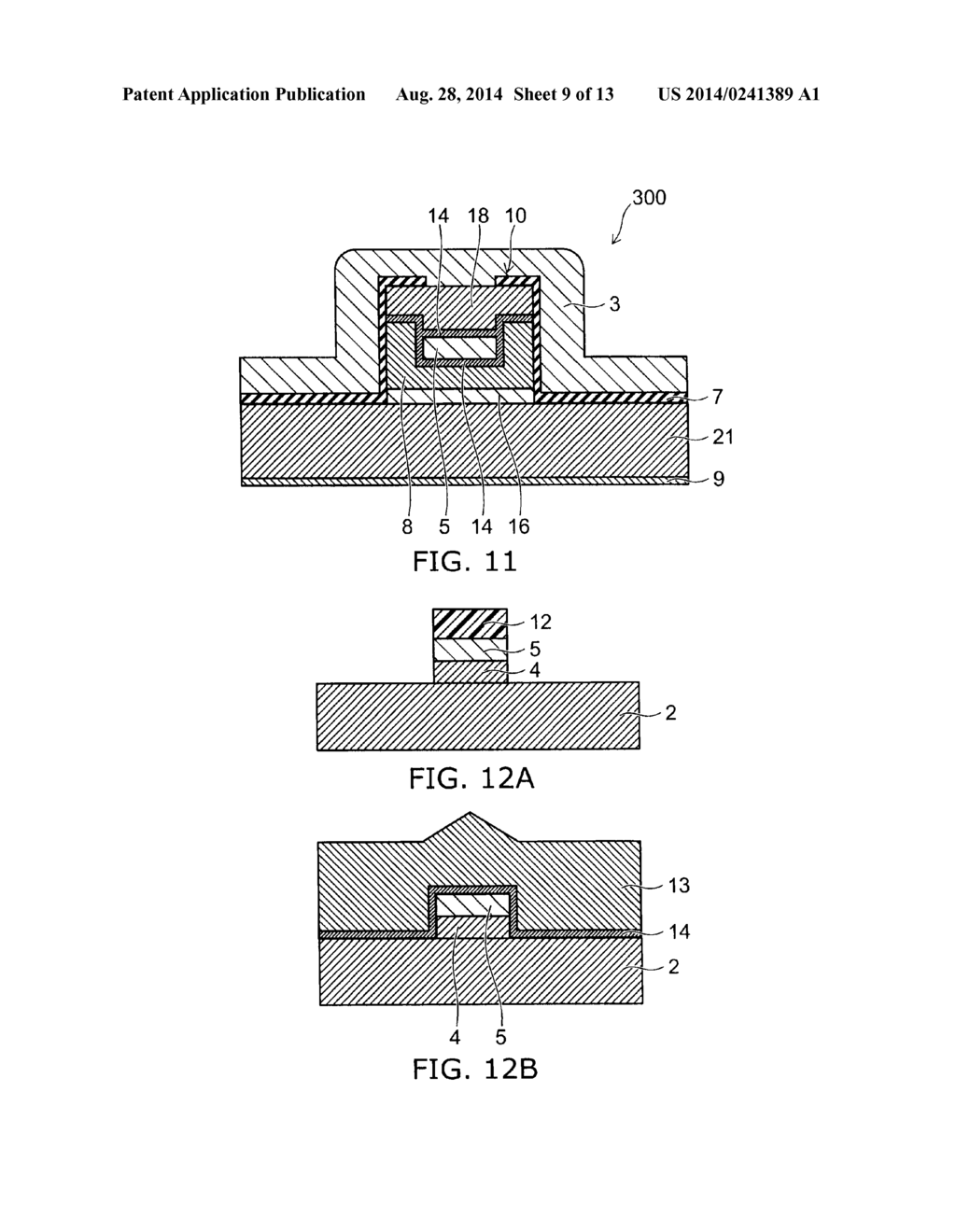 SEMICONDUCTOR LIGHT EMITTING DEVICE AND METHOD FOR MANUFACTURING SAME - diagram, schematic, and image 10